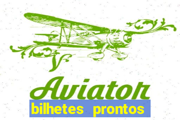 bilhetes prontos apostas esportivas